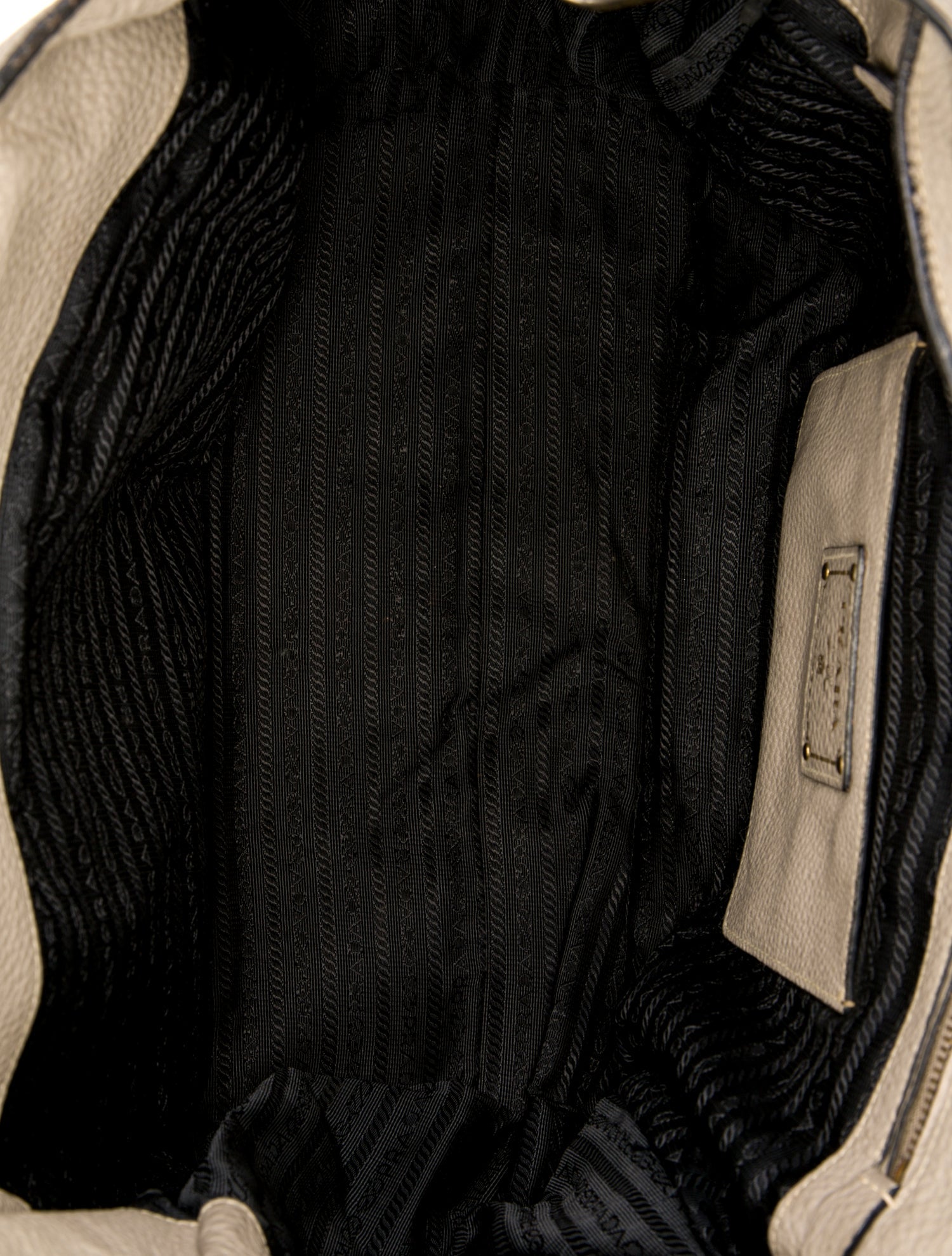 Prada Vitello Daino Leather Shoulder Bag